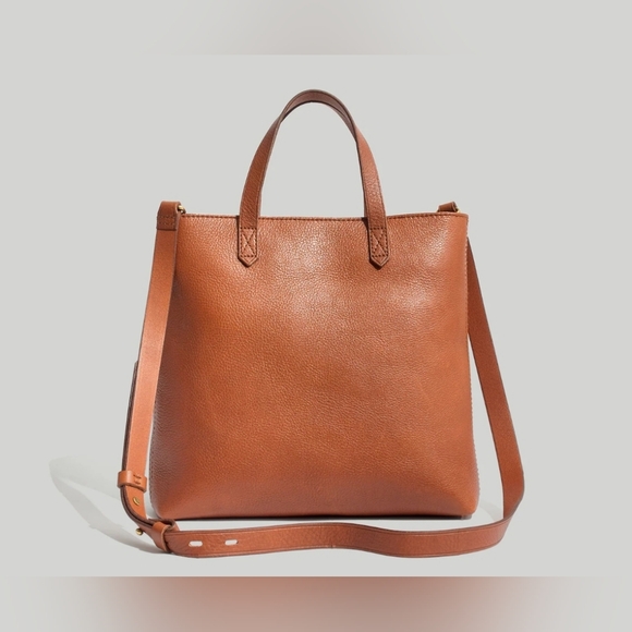 Madewell Small Transport English Saddle Brown New Crossbody/Shoulder - Picture 1 of 6